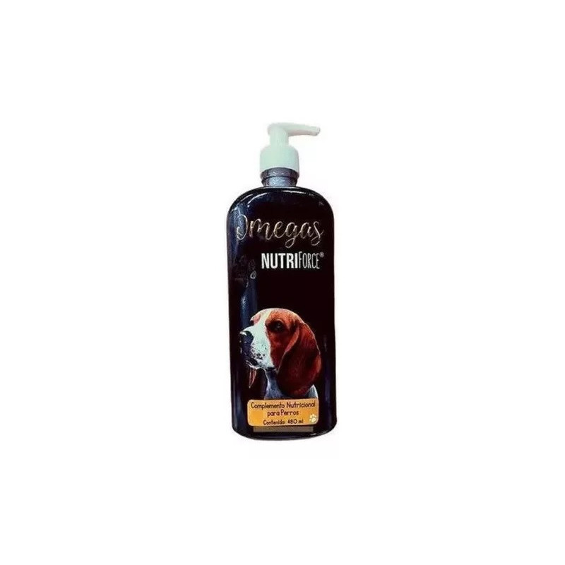 Omegas Nutriforce de 480 ML Complemento Nutricional p/ Perros