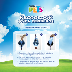 Recogedor Mini para Desechos