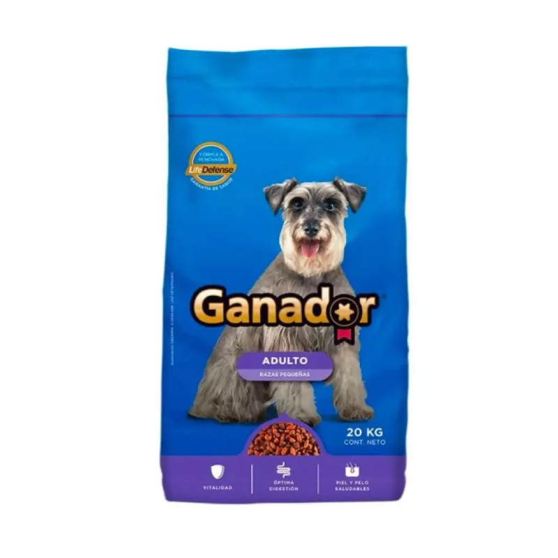 Ganador Alimento para Perro Razas Pequeñas